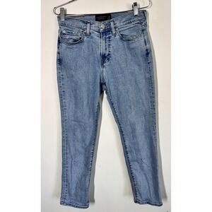 Abercrombie & Fitch Mens Athletic Straight Signature Stretch Denim Jeans 29 X 30